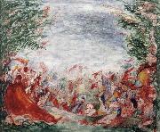 James Ensor The Tormens of St.Anthony Spain oil painting artist